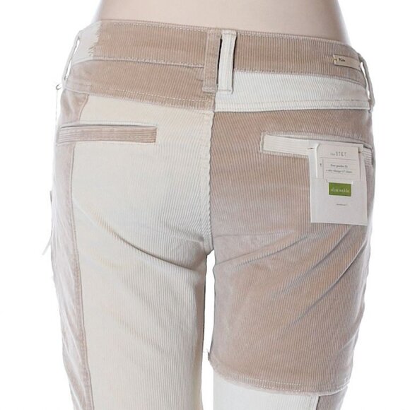 Pilcro & the Letterpress Anthropologie "The Stet" Patchwork Corduroy Pants - Picture 4 of 7